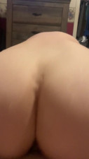 Riding me cowgirl hot ass pov